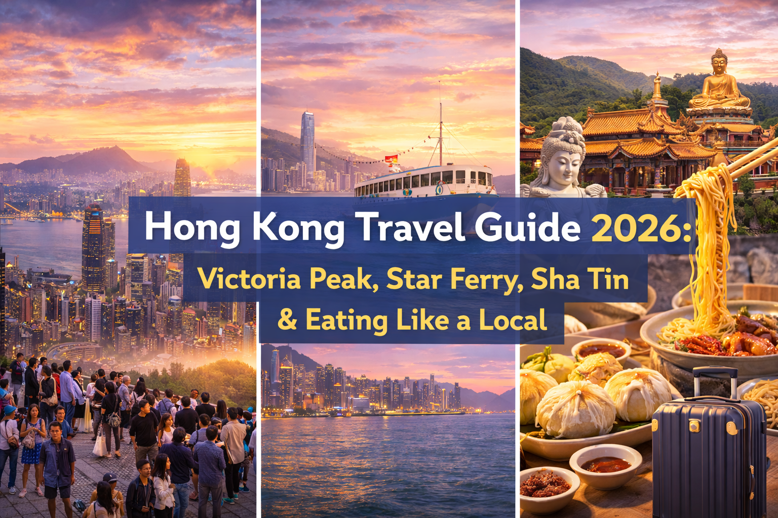 Hong Kong Travel Guide 2026: Victoria Peak, Star Ferry, Sha Tin & Eating Like a Local