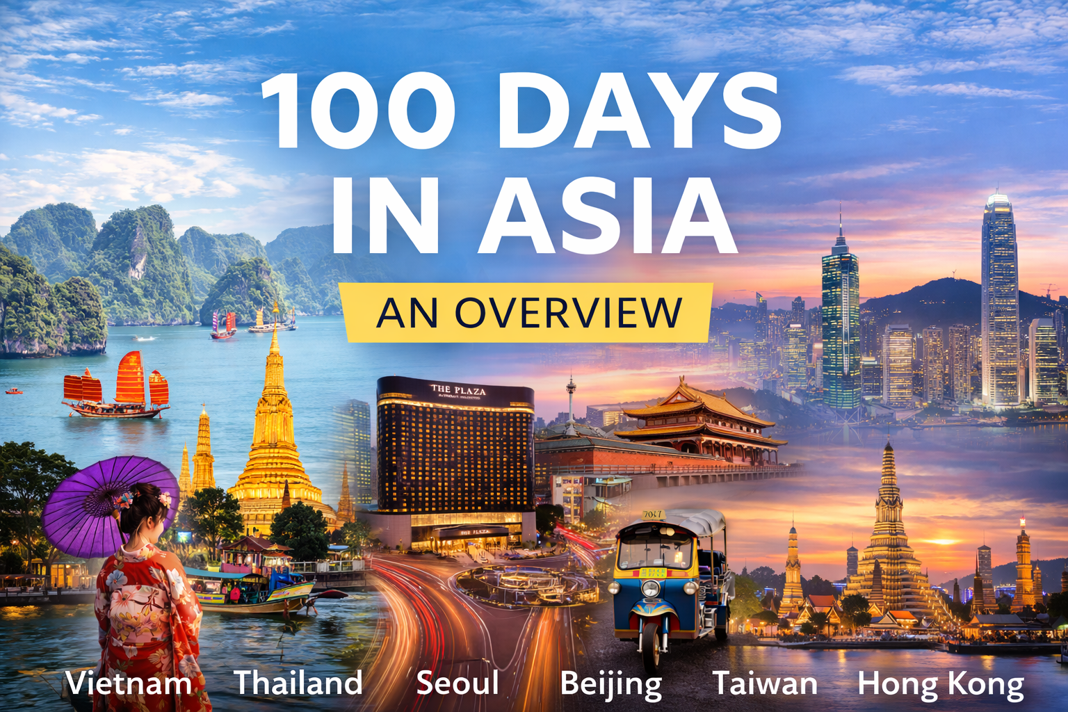 100 Days Travel Hacking Asia as a Couple: Lessons, Mistakes & What We’d Do Differently