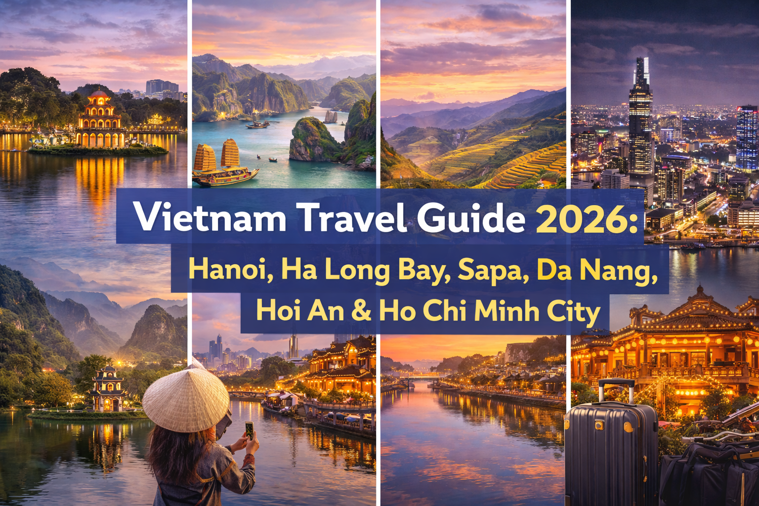 Vietnam Travel Guide 2026: Hanoi, Ha Long Bay, Sapa, Da Nang, Hoi An & Ho Chi Minh City