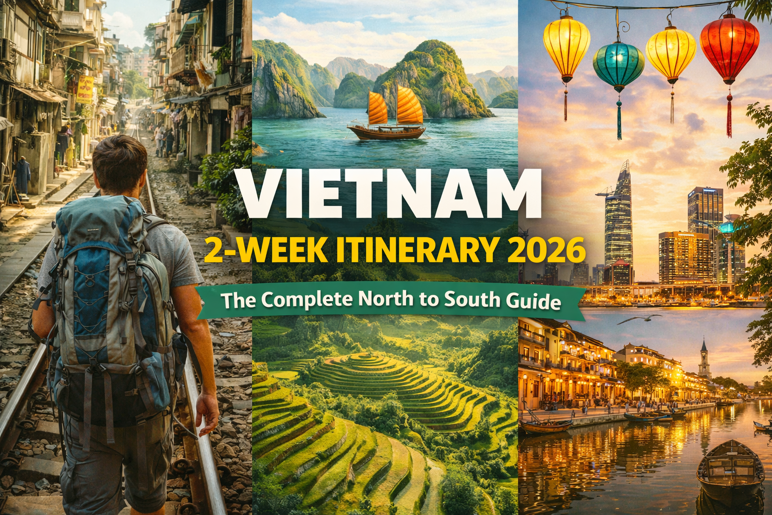 Vietnam 2-Week Itinerary 2026: The Complete North to South Guide